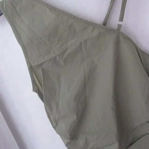 NWT PrettyLittleThing Lace Up One Shoulder Tank Top - Picture 5 of 16